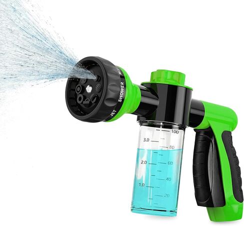 Soap & Shampoo Dispenser for Pet Wash and Garden Hose Sprayer Nozzle in Kuwait