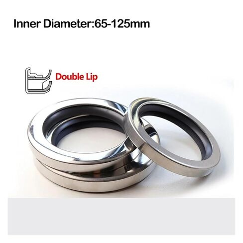 1pcs Inner Diameter 65-125mm Stainless Steel Oil Seal Rotary Shaft(100x125x13) in Saudi Arabia
