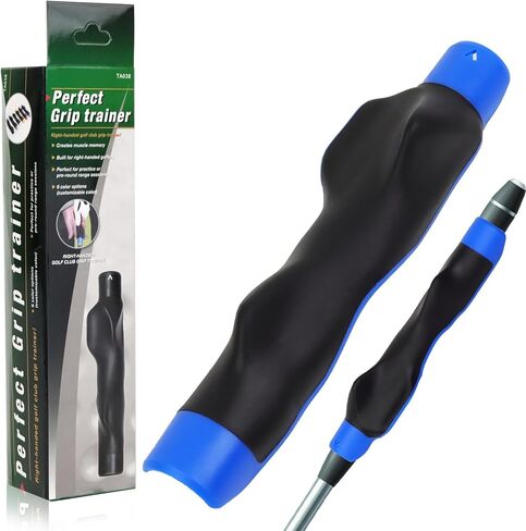 Golf Grip Trainer, Right Handed Golf Swing Trainer, Ensures Proper Posture & Tempo, Golf Training Aid for All Levels in Kuwait