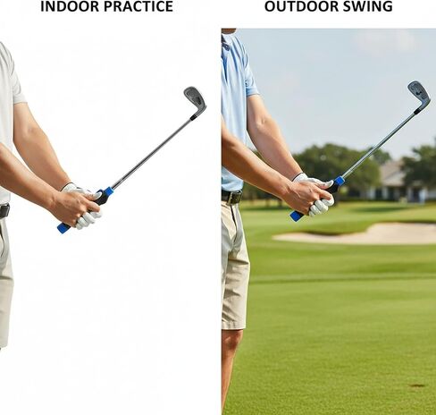 Golf Grip Trainer, Right Handed Golf Swing Trainer, Ensures Proper Posture & Tempo, Golf Training Aid for All Levels in Kuwait