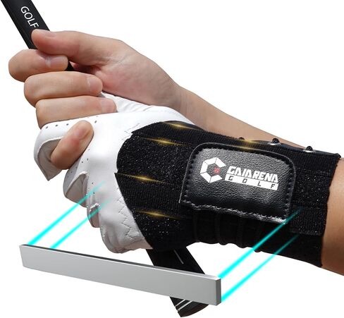 GAIARENA Golf Wrist Training Aid Wrist Hinge Trainer Brace, Effective Golf Swing Training Equipment to Correct Wrist Angle Swing Posture & Develop Muscle Memory for Beginner Golfers【Patent Pending】 in Kuwait