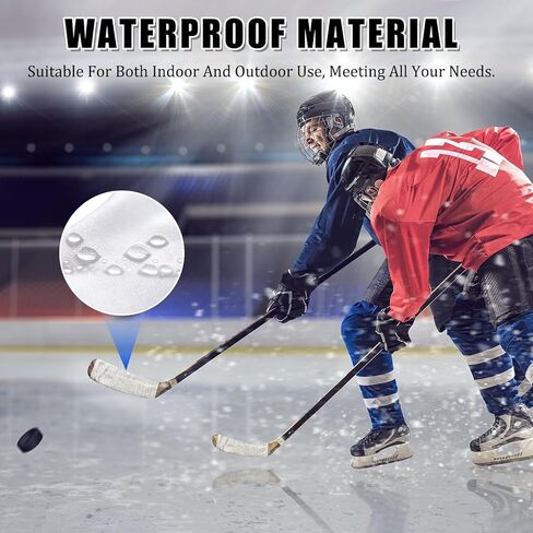 شريط هوكي أبيض 10 لفات، شريط قماشي مضاد للانزلاق، غلاف عصا متعدد الاستخدامات لعصي الهوكي، مضارب البيسبول، الملاكمة، تسلق الصخور، شريط السحب والعتاد الرياضي in Kuwait