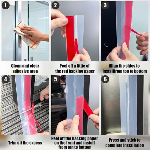 TAROSE 20Ft T-Shaped Door Draft Stopper, Silicone Weather Stripping Seal Tape for Doors and Windows in Kuwait