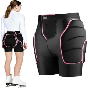 3D Protective EVA Hip Butt Pads Padded Shorts, Crash Pad Impact Gear for Ski Ice Skating Snowboarding, Tailbone Protection in Kuwait