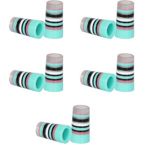 10 قطعة حلقات حديد الغولف الملونة حلقات حديد الغولف تناسب 0.35 بوصة 0.37 بوصة مهاوي الحديد معدات الغولف in Kuwait