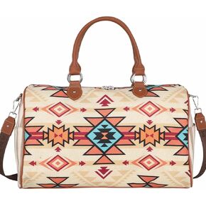 Montana West Buckle Collection Weekender Bag Travel Duffle Bags MW1209-5110BK in Saudi Arabia