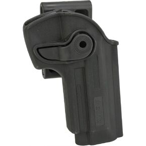 Evike Airsoft - Matrix Hardshell Adjustable Holster for M9 Series Airsoft Pistols (Type: Black/Belt Attachment) in Kuwait