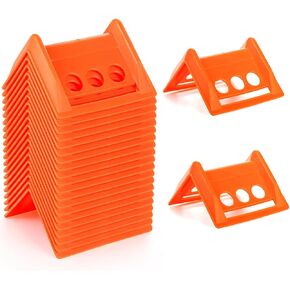 12 حزمة من حامل حامي الزاوية المسطحة وحزام السقاطة وواقي البضائع الثقيلة معدات مسطحة للشحن وحماية البضائع برتقالي in Kuwait