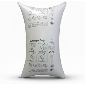 كيس هواء Dunage مقاس 48 بوصة × 84 بوصة، حزمة من 1-2.9 رطل لكل بوصة مربعة أقصى ضغط عمل، حقيبة PP منسوجة قابلة للنفخ، مثبت البضائع القابل لإعادة الاستخدام للمنصات والصناديق والبراميل في الشاحنات والحاويات in Kuwait