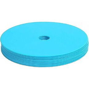 10pcs Flat Perforated Landmark mats Markers Soccer Training Equipment Obstacles barricades Landmark mats in Kuwait