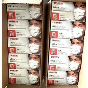 Crosstex GCFCXS Ultra Sensitive Ear Loop, White (Pack of 500) in Kuwait