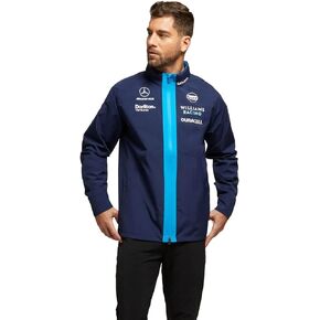 Umbro x Williams Racing Team Full Zip Men's Performance Outdoor Hooded Jacket, Peacoat/Diva Blue in Kuwait