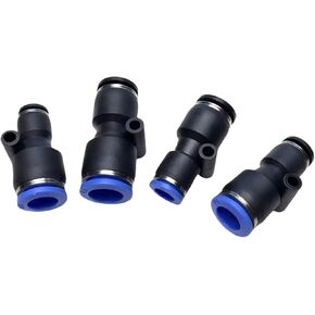 PG هوائي سريع موصل أنابيب الهواء PU الأنابيب بوصة 1/4 "5/16" 3/8 "1/2 قطر متغير تحويل مشترك متري 6 8 مللي متر 10 مللي متر 12 مللي متر (PG 10mm-1l2) in Kuwait