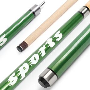 "Sports" Series Jump Break Cue 2-in-1 , 21-28 Oz Break Cue with 14mm Fiberglass Tip ,Professional 58'' Jump Cue Stick Set with Billiards Gloves and Chalks for Powerful Breaking and Skillful Jumping. in Kuwait