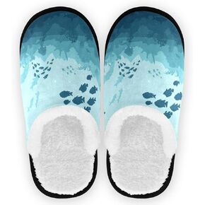 visesunny Modern Slippers for Women Mens Winter Womens Slipper Warm Comfy Memory Foam House Slippers Shoes Bedroom Cozy Indoor Outdoor Slippers in Saudi Arabia