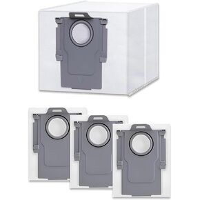 4 Pack Disposable Vacuum Dust Bags Replacement for Roborock S8 Pro Ultra, S8+, S7 Max/MaxV Ultra, Q8/Q7/Q5 Max+, Q5 Pro+, Q7+, Q5+ Model in Kuwait
