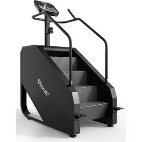 جهاز EFFICRAFT Stairmaster مع شاشة LED، متسلق الدرج التجاري، آلة تمرين التسلق المستمر للقلب، 15 مستوى سرعة Stair Master، 15-164 خطوة / دقيقة in Kuwait