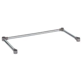 DuraSteel Open Base Work Table Bracing - 24 x 48 Inch Table Stabilizing Leg Cross Braces - Fits Commercial Food Prep Stainless Steel or Maple Wood Worktable in Kuwait