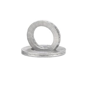 Double Layer self-Locking washers DIN25201 Double Fold Self-Lock Washer M3-M42 Anti-Loosening Anti-Skid Shockproof Lock Gasket(Alloy Steel Dacromet,M30 (5Pairs)) in Saudi Arabia