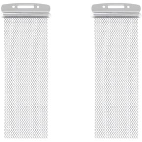 2PCS Durable Half-Design Snare Wires – Silver Steel Wire Replacement Set for Mini Snare Drums & Box Drums(20) in Kuwait
