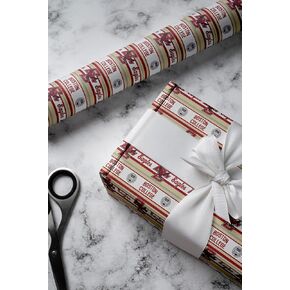 ONDEMAND FAN NCAA Wrapping Paper with Victory Stripes design (Boston College Eagles,Wrapping Paper 30" x20') in Kuwait