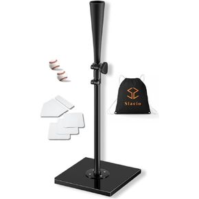 Tee Ball Set for Kids – T Ball & Teeball Training Equipment, Adjustable Batting Tee 23–37 Inch, Baseball Practice Bundle with 5 Bases, 2 Balls & Carry Bag in Saudi Arabia