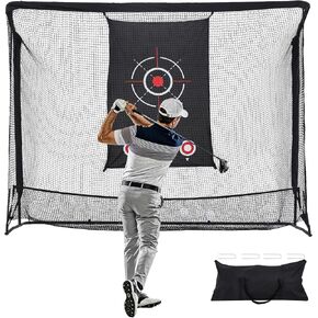 شبكة تدريب الجولف مقاس 10 × 7.5 أقدام/10 × 8 أقدام اختيارية مع شاشة تأثير، ونظام إرجاع الكرة، وشبكة ضرب الجولف المصنوعة من سبائك الفولاذ شديدة التحمل تتضمن حصصًا أرضية وحصيرة لتدريب الجولف الداخلي والخارجي in Kuwait