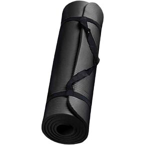 Thick Yoga Mat, 70x23 Inches Extra Thick High Density Non-Slip Anti-Tear Exercise Mat with Carrying Strap,Comfortable Large Fitness Mat for Fitness,Exercise,Pilates,Home Workout,Gym,Stretching in Saudi Arabia