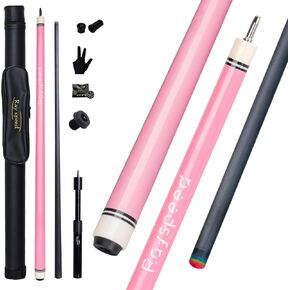 Carbon Fiber Pool Cue Stick 12.5mm Low Deflection Full Carbon Technology Pool Stick for Adults Professional Billiard Cue with Uni-loc Pin Joint in Kuwait