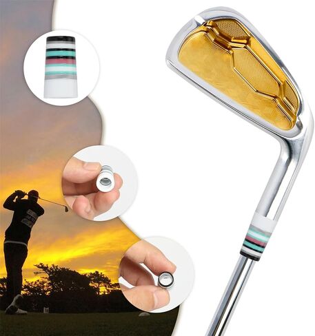 10 قطعة حلقات حديد الغولف الملونة حلقات حديد الغولف تناسب 0.35 بوصة 0.37 بوصة مهاوي الحديد معدات الغولف in Kuwait