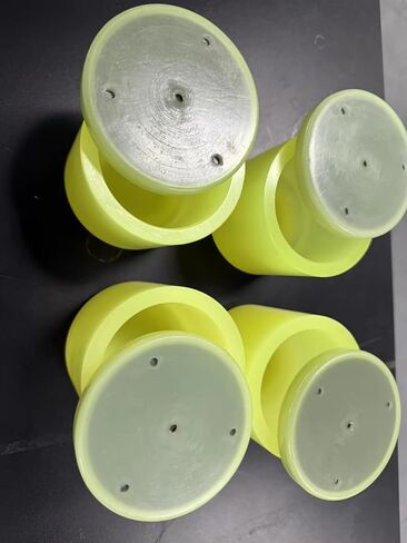 Polyurethane Grinding Jar 500ML for Laboratory Planetary Ball Mill – PU Wear-Resistant Vertical Grinding Tank in Saudi Arabia