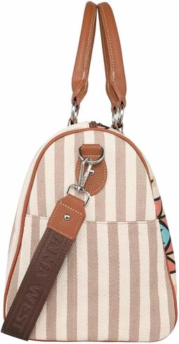 Montana West Buckle Collection Weekender Bag Travel Duffle Bags MW1209-5110BK in Saudi Arabia