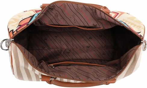 Montana West Buckle Collection Weekender Bag Travel Duffle Bags MW1209-5110BK in Saudi Arabia