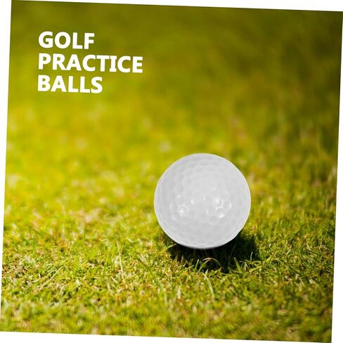 Toyvian 10pcs Indoor Golf Practice Lightweight Training for Beginners Double Design for Use Golf Accessories in Saudi Arabia