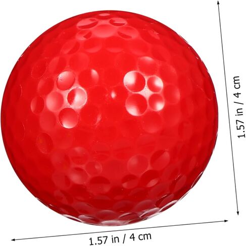 30pcs Synthetic Rubber Golf Practice Balls for Beginners for Boys and Girls Training Realistic Texture for Use in Saudi Arabia