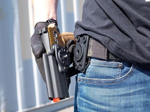 Evike Airsoft - EMG .093 Kydex Holster w/QD Mounting Interface for 2011 / Hi-Capa 5.1 GBB Airsoft Pistols (Model: Left Hand/No Mount) in Kuwait