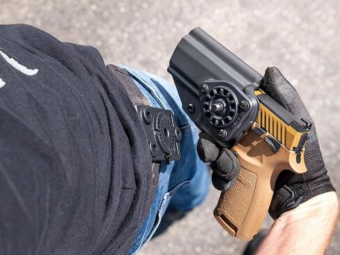 Evike Airsoft - EMG .093 Kydex Holster w/QD Mounting Interface for BLU/BLU Compact GBB Airsoft Pistols (Model: No Mount) in Kuwait