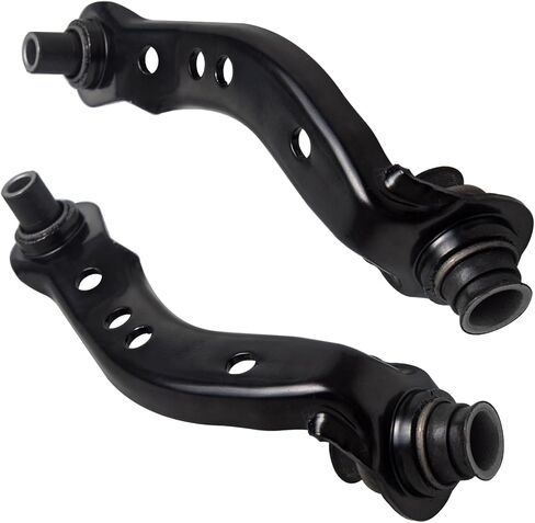 TUCAREST 10Pc Suspension Kit Fit For 2007-2011 Ni-ssan Versa, 09-14 Cube, 2 Front Lower Control Arm w/Ball joint + 4 Outer Inner Tie Rod + 2 Sway Bar + 2 Boots [# K620566 K750098 EV800322 ES800248] in Saudi Arabia