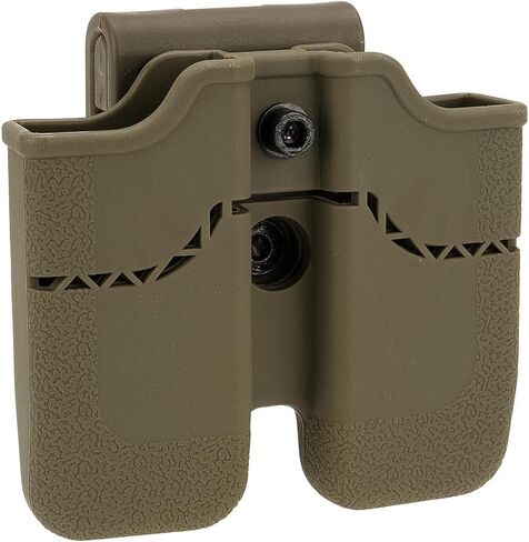 Evike Airsoft - Matrix Hardshell Adjustable Mag Holster for Airsoft 1911 Series Airsoft Pistol Mags (Mount: Belt Attachment) in Kuwait