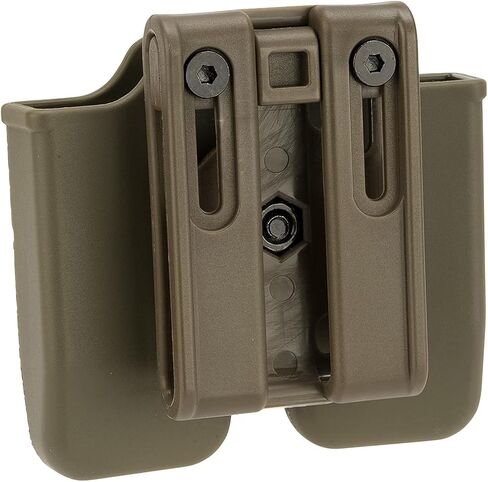 Evike Airsoft - Matrix Hardshell Adjustable Mag Holster for Airsoft 1911 Series Airsoft Pistol Mags (Mount: Belt Attachment) in Kuwait