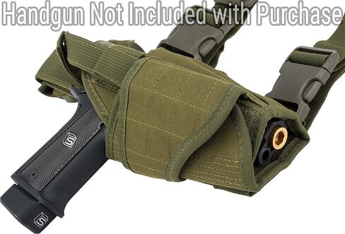 Evike Airsoft - Matrix Tornado Universal Tactical Thigh/Drop Leg Holster (Color: OD Green/Left) in Kuwait