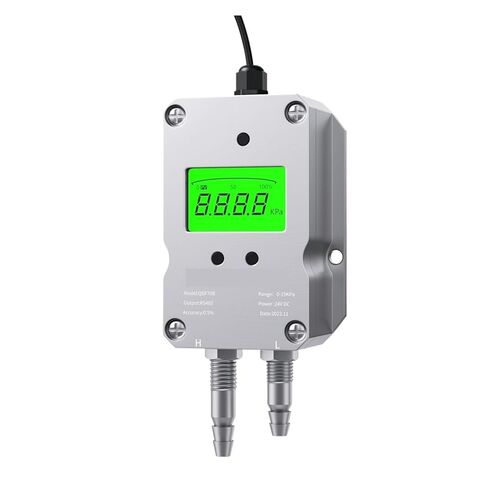 Differential Pressure Transmitter 485-LCD Differential Pressure Transducer Pressure Sensor(-100-100Pa) in Saudi Arabia