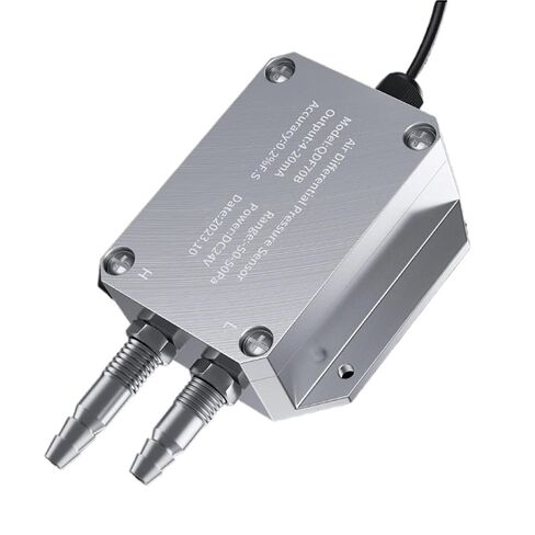 جهاز إرسال الضغط التفاضلي بمستشعر الضغط التفاضلي خرج 4-20mA مع DC24V (0-10Kpa) in Kuwait