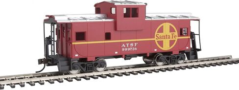Walthers Trainline Walthers Trainline(R) Wide Vision Caboose with Metal Wheels Ready to Run BNSF in Kuwait