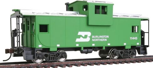 Walthers Trainline Walthers Trainline(R) Wide Vision Caboose with Metal Wheels Ready to Run BNSF in Kuwait