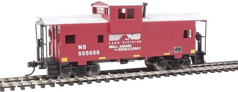 Walthers Trainline Walthers Trainline(R) Wide Vision Caboose with Metal Wheels Ready to Run BNSF in Kuwait
