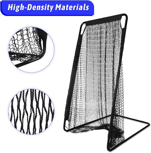 Kapler Football Kicking Cage Net - 81" x 41" Football Field Goal with Heavy Duty Steel Extra Deep Pocket and Holder Tee for Youth Punting & Place Kicks Backyard Indoor Outdoor Use in Kuwait