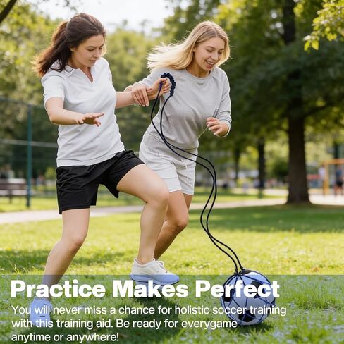 2pcs Soccer Kick Trainer, Soccer Ball Net Kicker, Soccer Balls Kick Trainer Fits Balls Size 3 4 5, Non-Elastic Football Kick Trainers for Footballs Lovers, Beginners, Black in Saudi Arabia