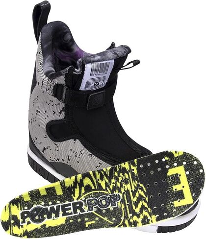 Hyperlite Gooey Mens Wakeboard Bindings Black/White 8 in Saudi Arabia