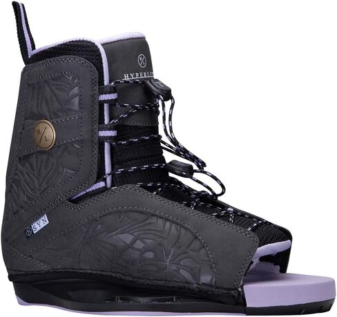 Hyperlite Syn OT Womens Wakeboard Bindings Black/Purple (8-11) in Saudi Arabia